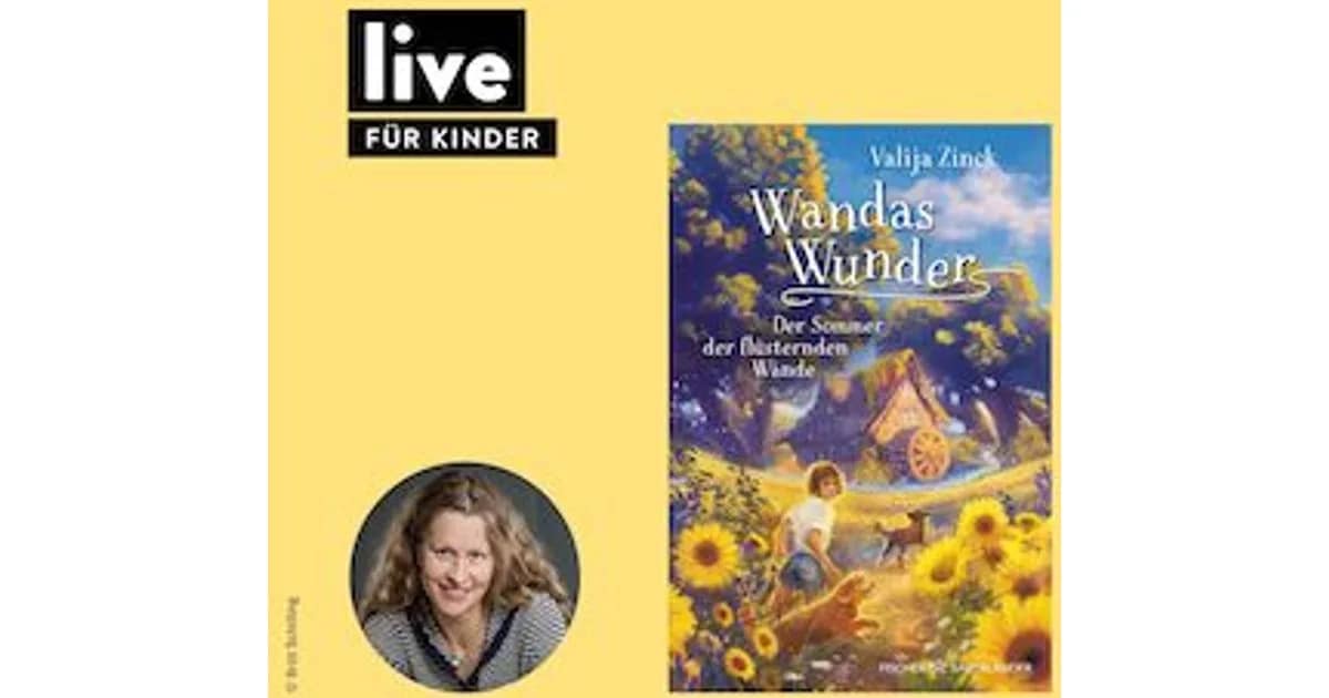 Bundesweiter Vorlesetag 2026 - LESUNG: Wandas Wunder ‒ Der Sommer der flüsternden Wände event image