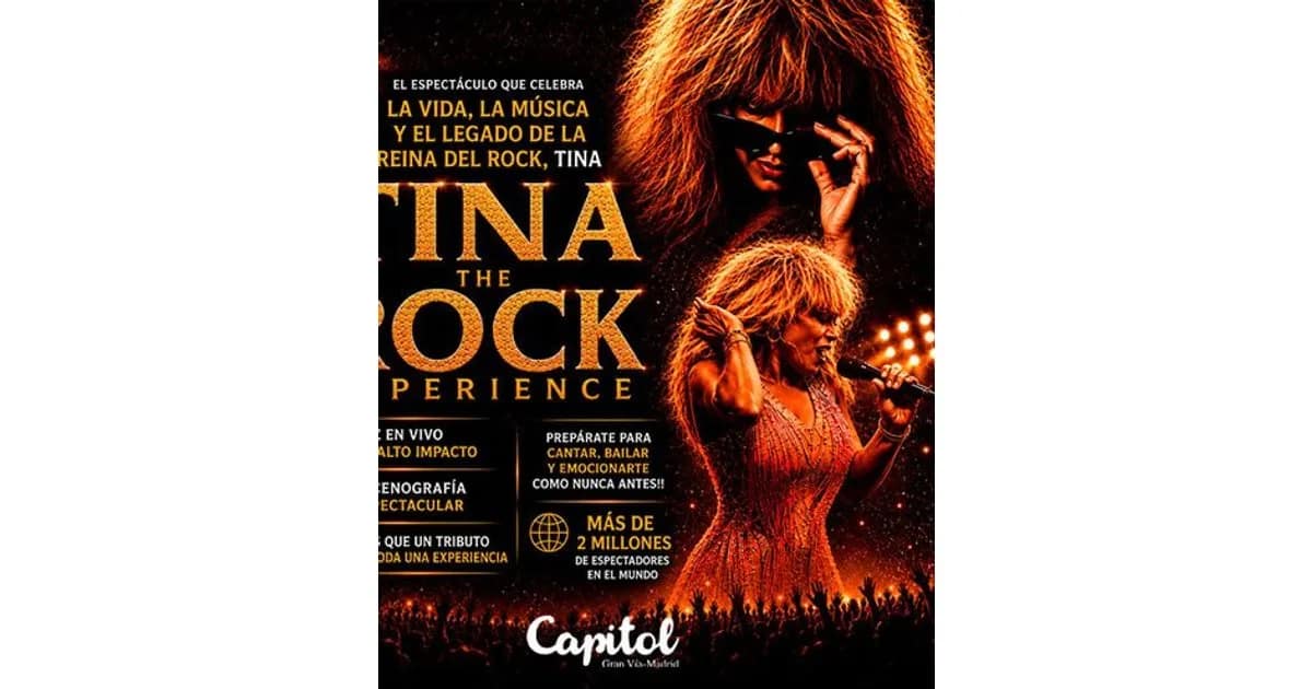 Tina The Rock Show Experience event image
