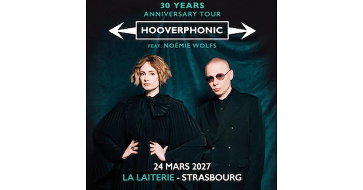 Hooverphonic " 30 Years Anniversary Tour" + Guest event image