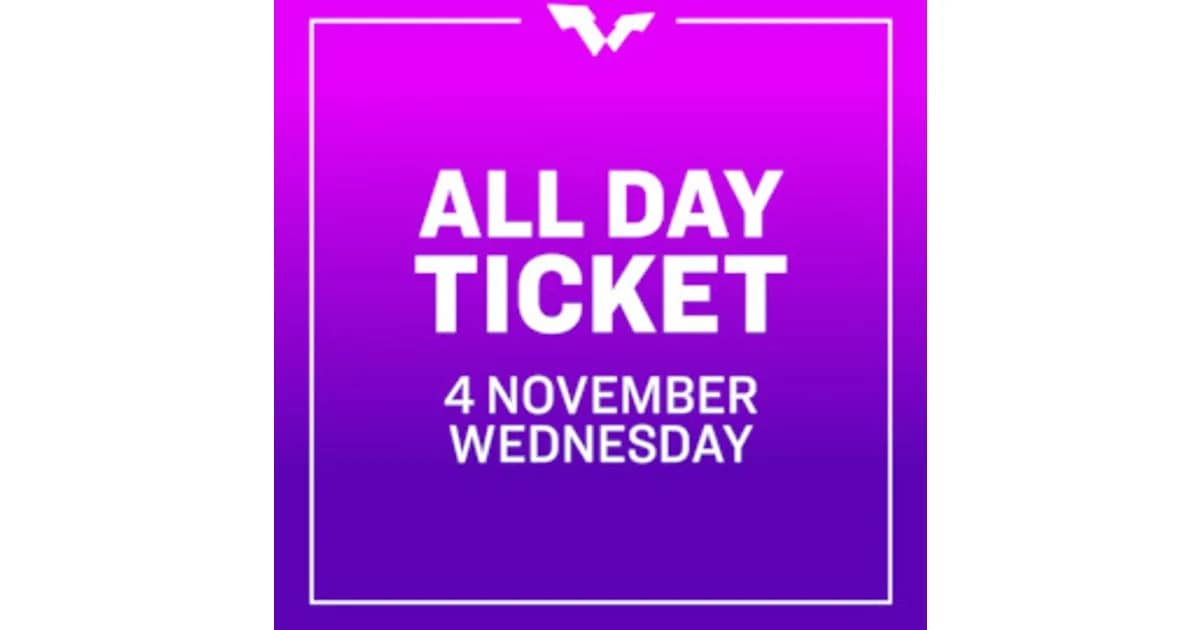 WTT Champions 2026 | Day Tickets - All Day Ticket | Wed. 4 NOV | Round of 32 | 13 Matches event image