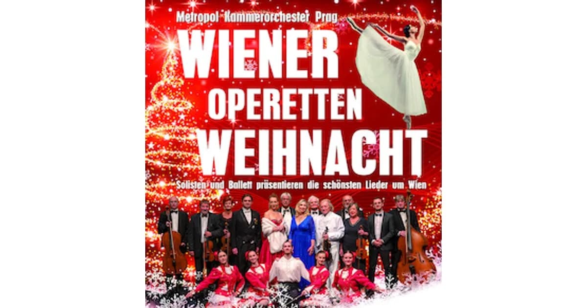 Wiener-Operetten-Weihnacht - Das Metropol Kammerorchester PRAG präsentiert event image