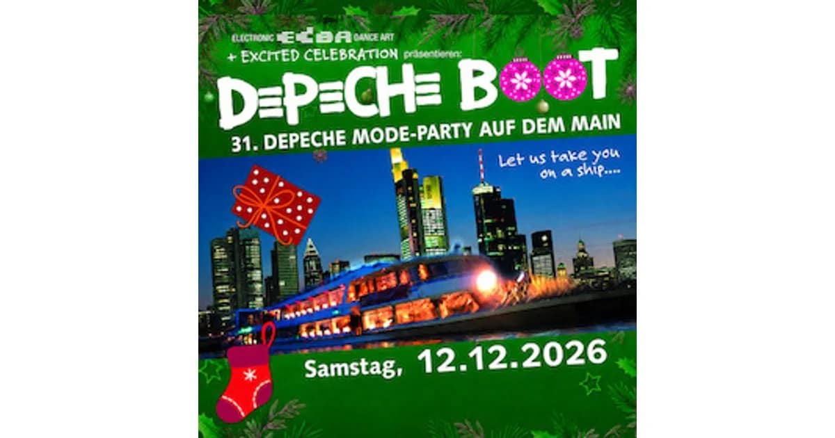 DepecheBoot - Das WeihnachtsDepecheBoot 2026 event image