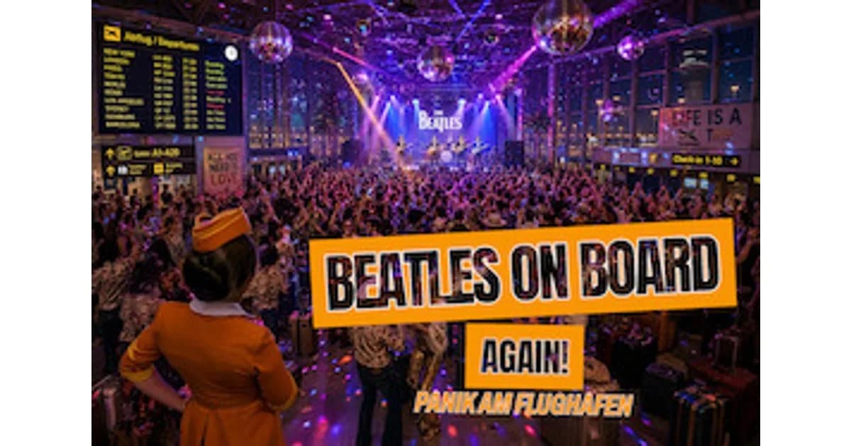 Beatles on Board again - Panik am Flughafen - Premiere event image