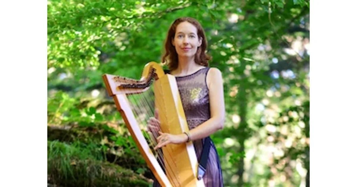 Nadia Birkenstock im Folkclub Prisma e.V. Pforzheim - Keltische Harfe und Gesang event image
