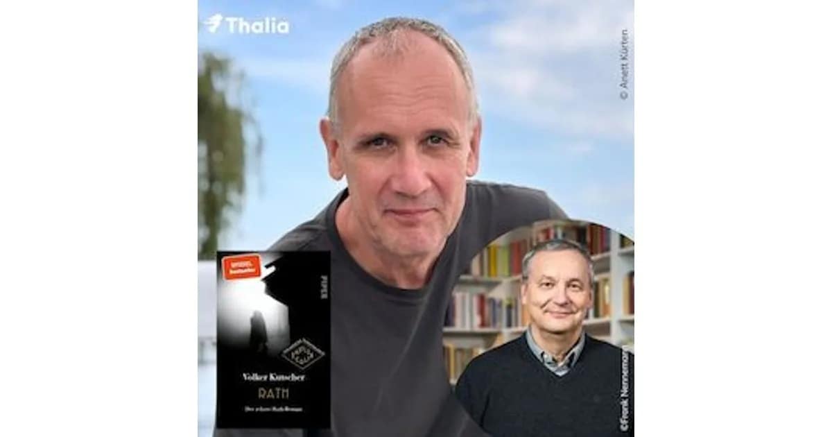 Thalia Düsseldorf (157105192) - Volker Kutscher im Gespräch mit Knut Elstermann: Zeitenwende – Eine Reise durch Gereon Raths Berlin event image