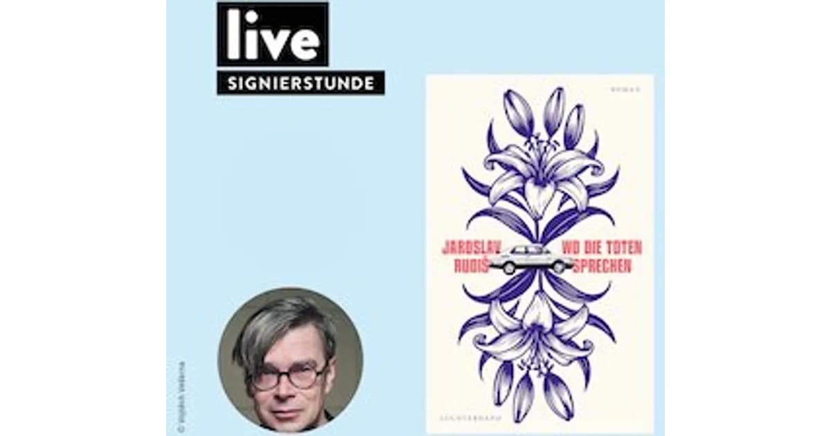 SIGNIERSTUNDE: "Wo die Toten sprechen" event image