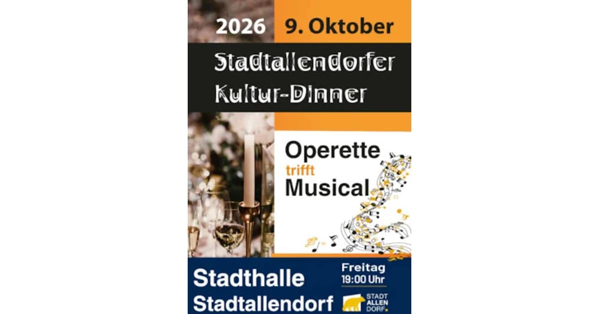 3. Stadtallendorfer Kultur-Dinner event image