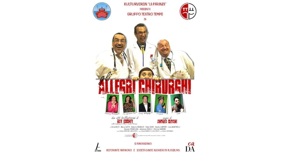 Gli allegri chirurghi - Commedia brillante in 2 atti di Ray Cooney event image