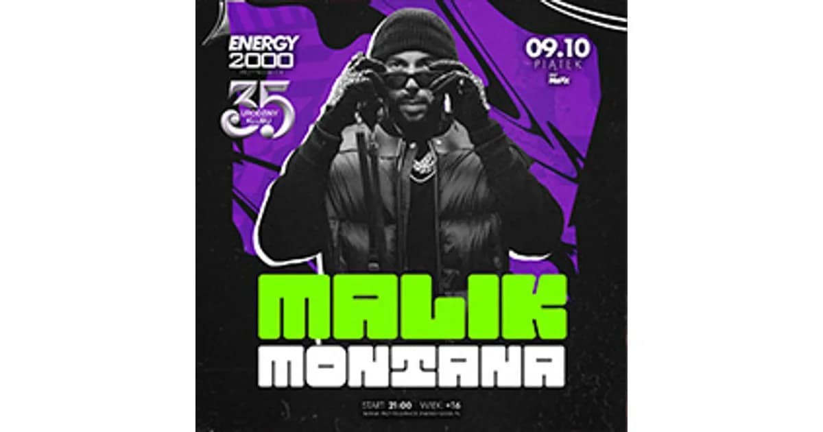 MALIK MONTANA | Wiek 16+ event image