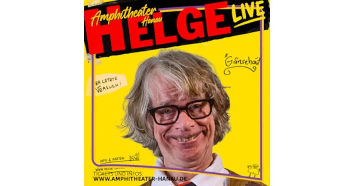 Helge Schneider - Gänsehaut - der letzte Versuch! event image