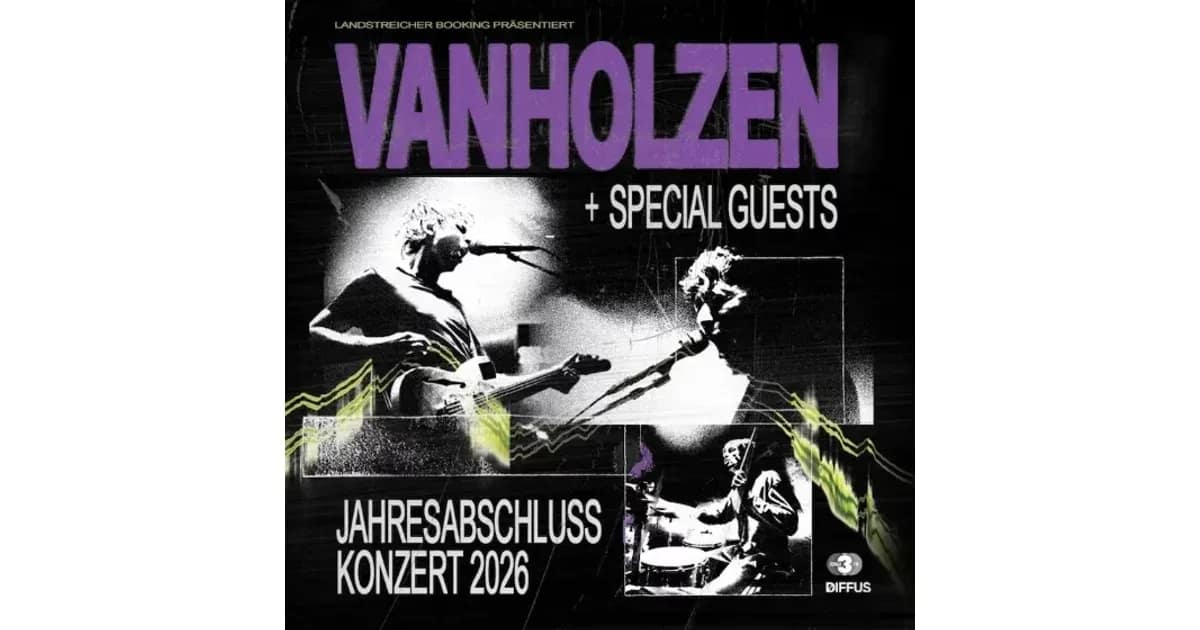 VAN HOLZEN - Jahresabschluss Konzert 2026 event image