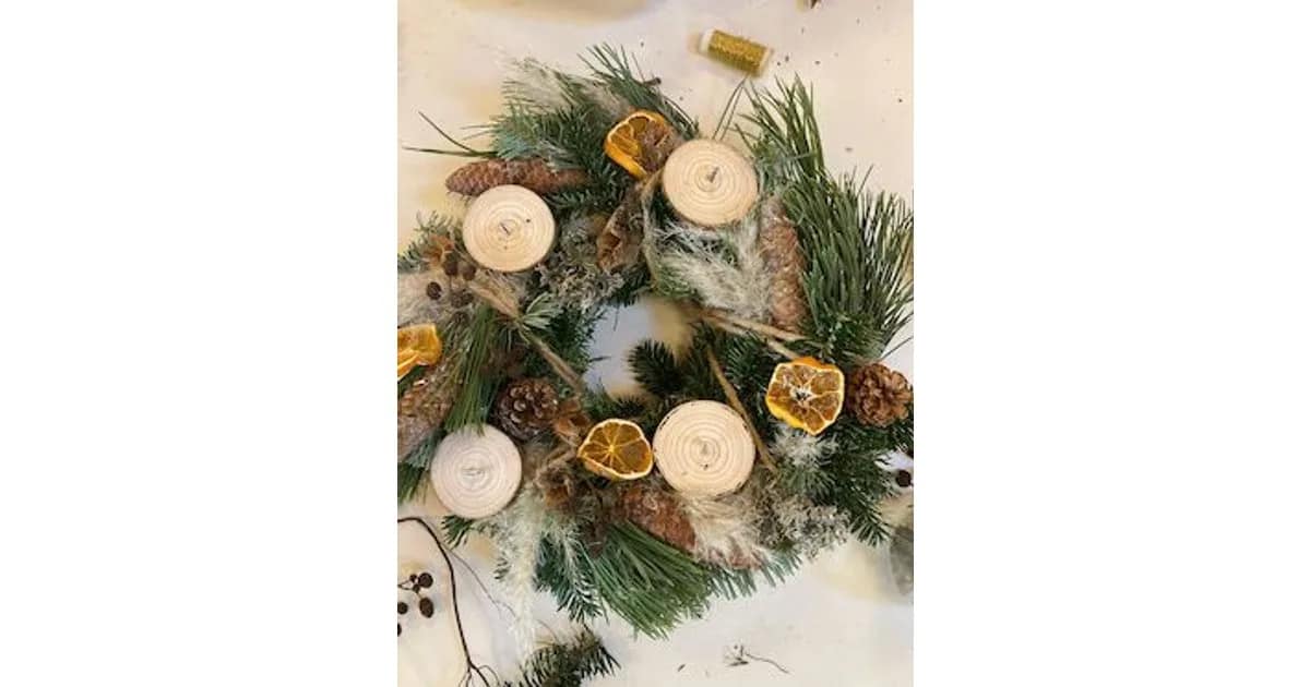 Veranstaltungen Stadtmarketing - Adventkranzworkshop event image