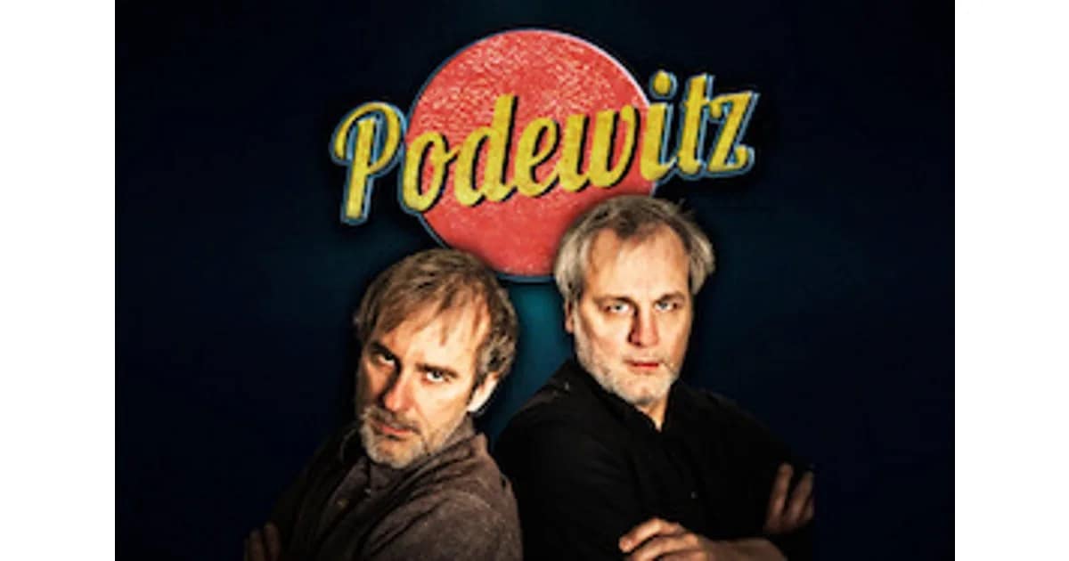 Podewitz - „SOWAS KOMMT VON SOFAS“ - Der deutsche Meister im Drumrumreden und sein unmusikalischer Bruder präsentieren ein neues Programm: event image