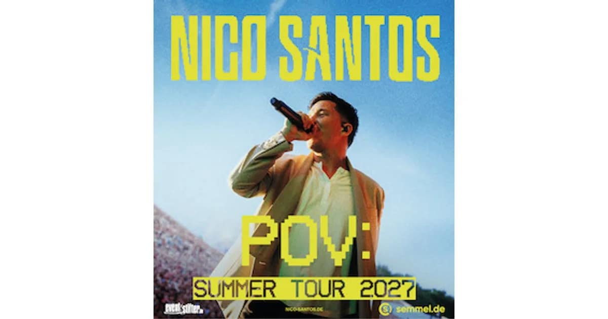 Nico Santos - POV: SUMMER TOUR 2027 event image