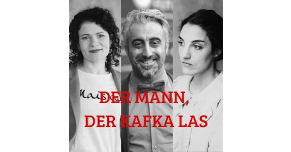 DER MANN, DER KAFKA LAS - Eine Kooperation von LBNN, VHS Wilhelmshaven und Landrichterhaus Neustadtgödens event image