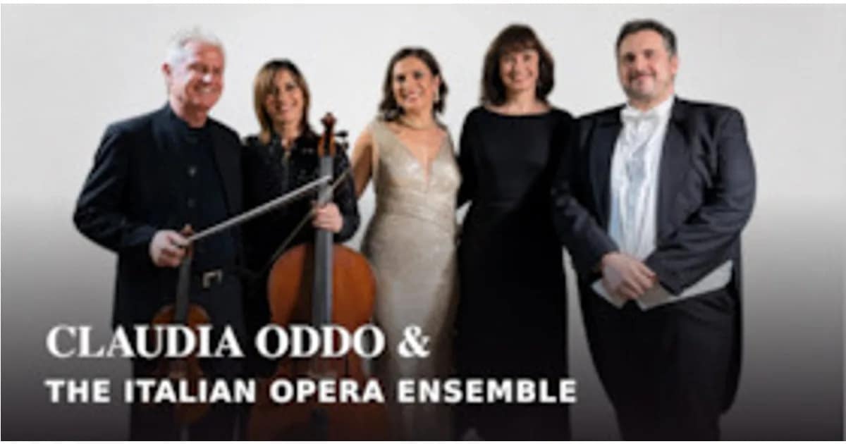 AWO-Konzert - CLAUDIA ODDO & THE ITALIAN OPERA ENSEMBLE event image