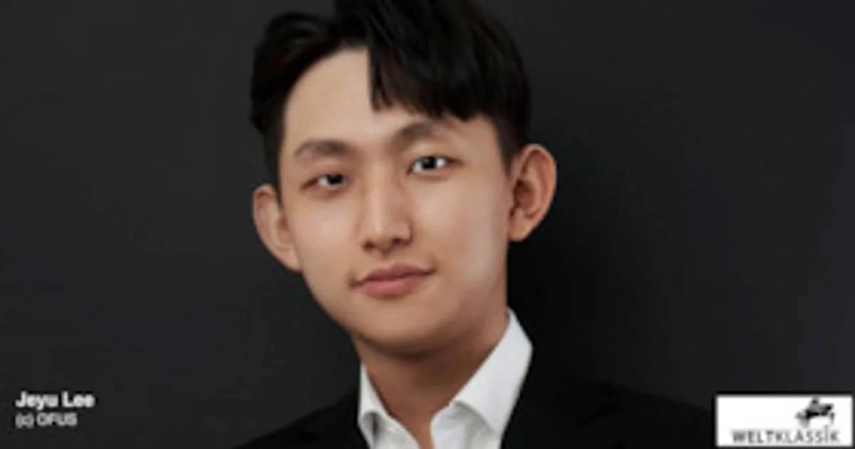 Weltklassik am Klavier - Rasend, flirrend, geisterhaft - Jeyu Lee mit Liszts zwölf transzendentalen Etüden event image