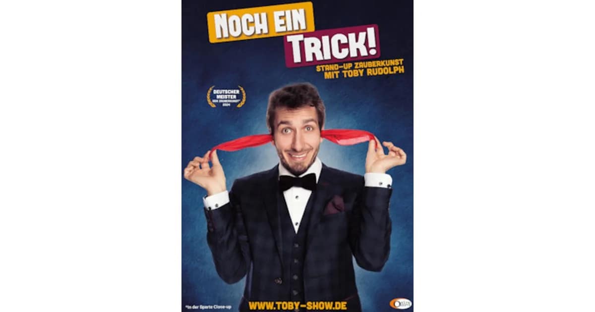 Toby Rudolph - Toby Rudolph - "Noch ein Trick" event image