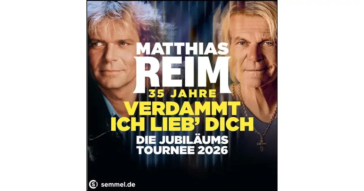 ErlebBar Upgrade - Matthias Reim event image