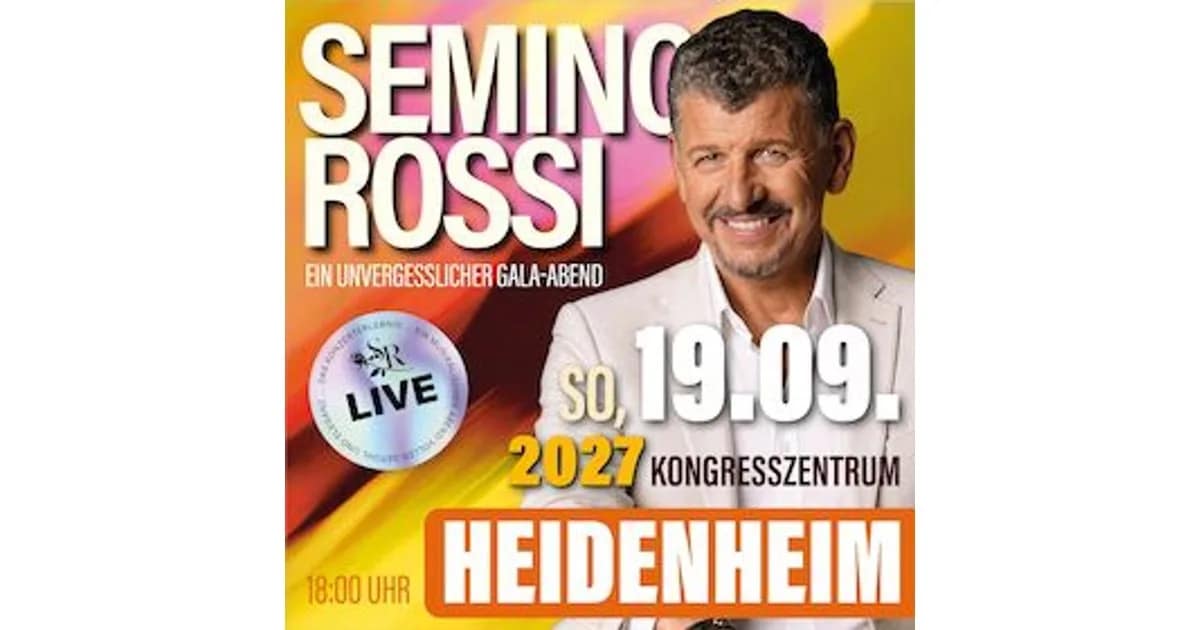 Semino Rossi - Galaabend event image