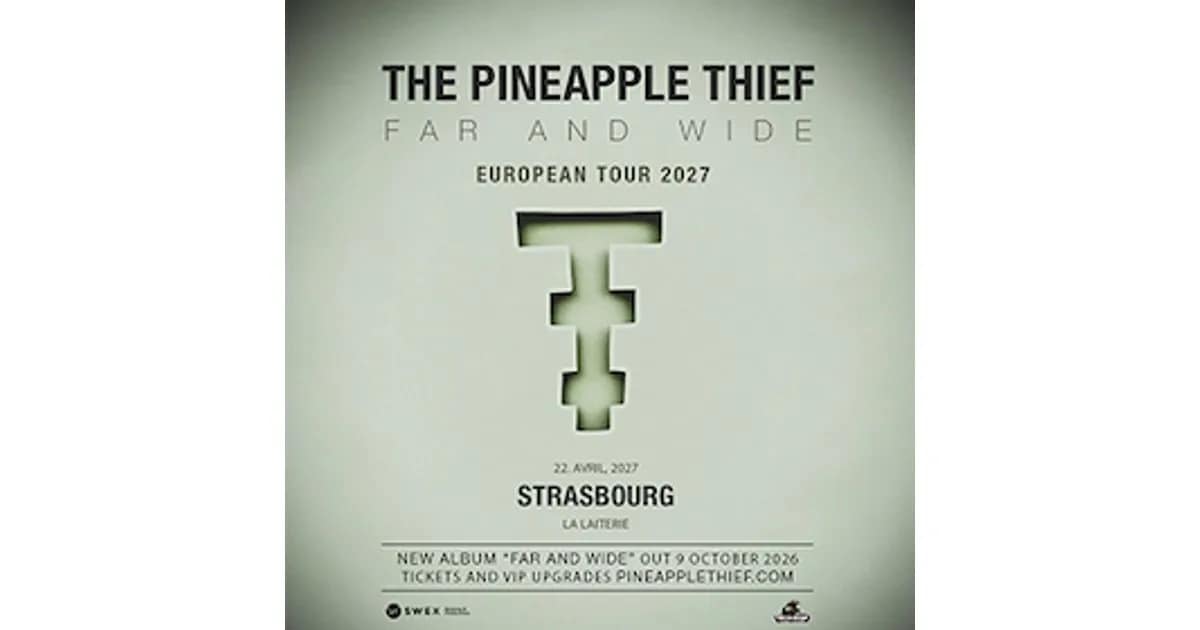 The Pineapple Thief "Far and Wide - European Tour 2027" event image