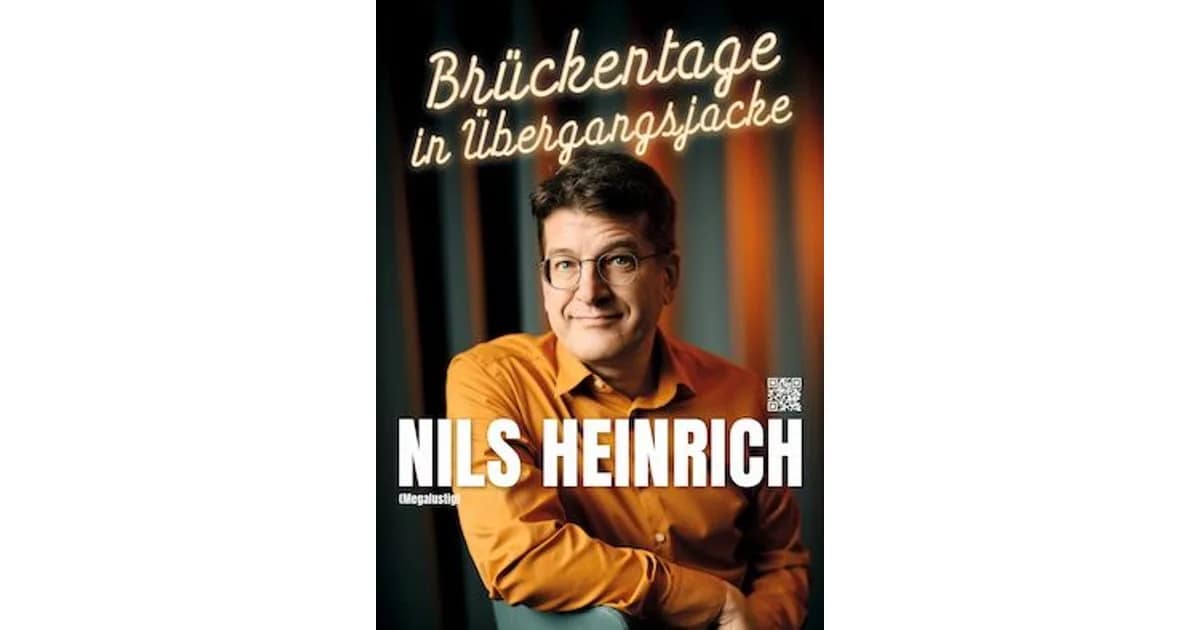 Kabarett im Kloster - Nils Heinrich "Brückentage in Übergangsjacke" event image