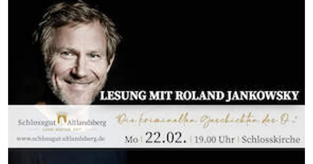 Lesung mit Roland Jankowsky - „Die kriminellen Geschichten des O…“ event image