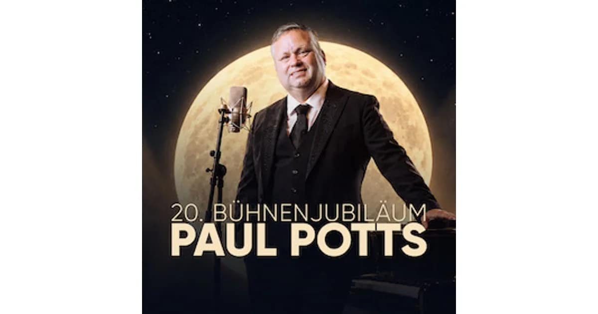 Paul Potts - 20. Bühnenjubiläum - La Luna: Ein Traum. Eine Stimme. event image