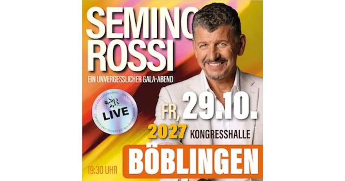 Semino Rossi - Galaabend event image