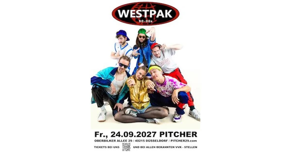 WESTPAK - Die 90/00er Jahre Partyband event image