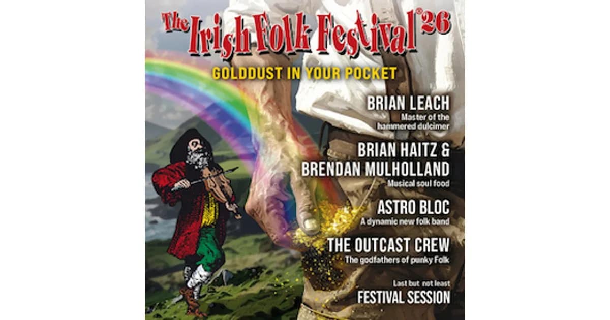 Irish Folk Festival 26 - Gold dust in your pocket Tour event image
