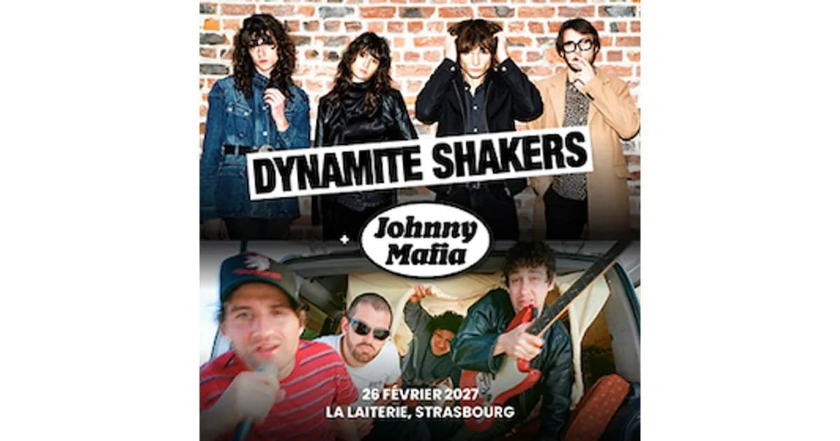 Dynamite Shakers + Johnny Mafia + Guest event image