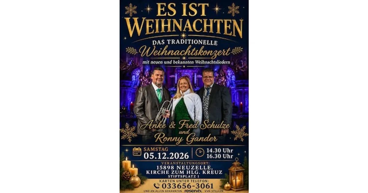 Es ist Weihnachten 2026 - Konzert 1 event image