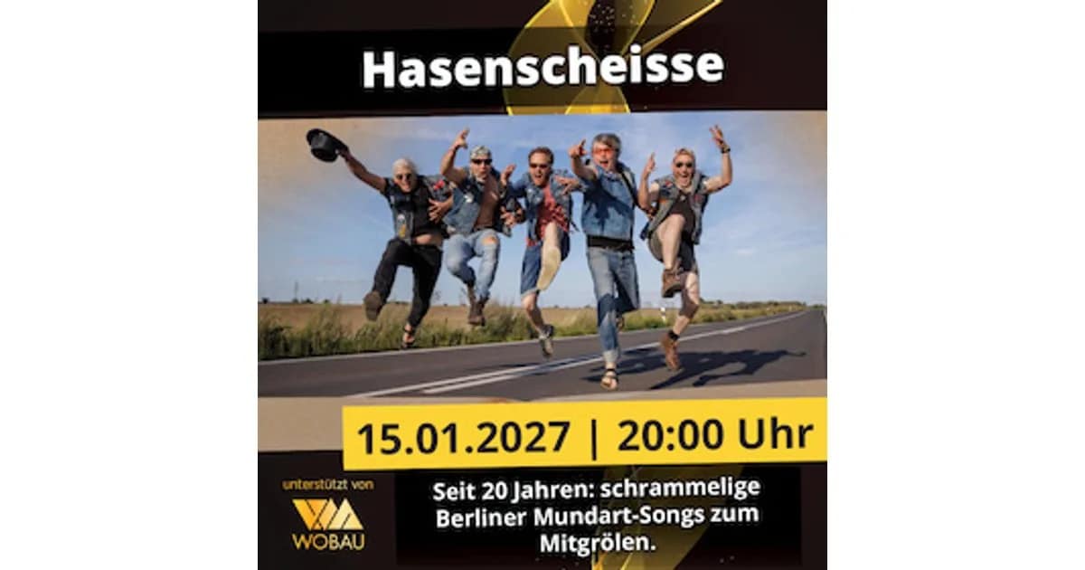 Hasenscheisse event image