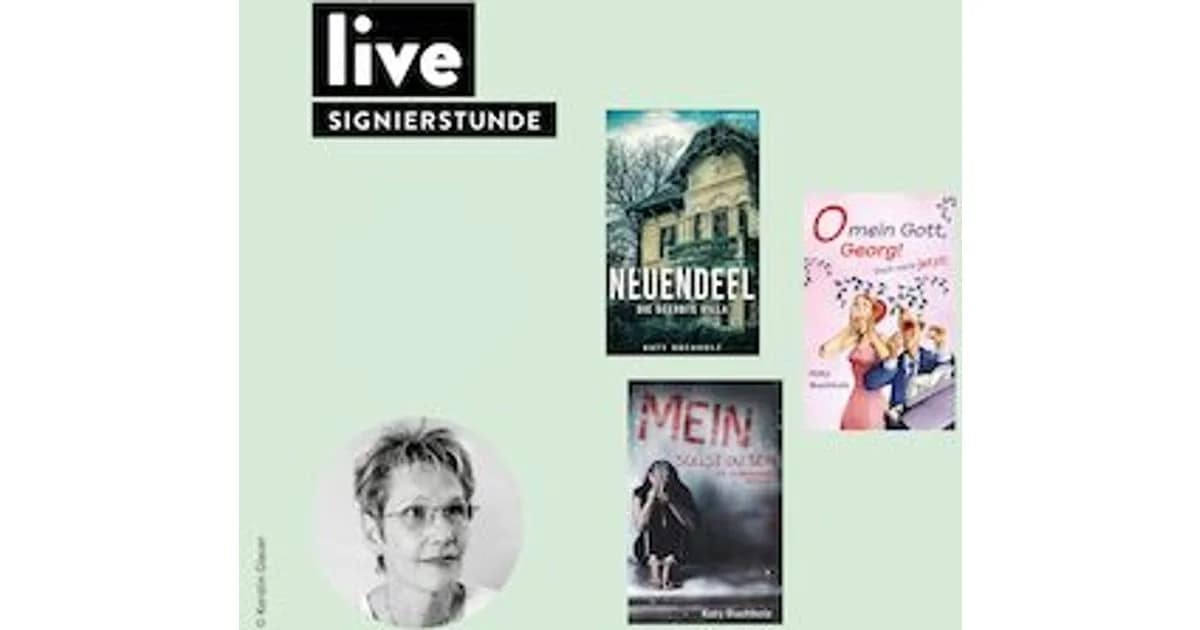 SIGNIERSTUNDE: Katy Buchholz event image
