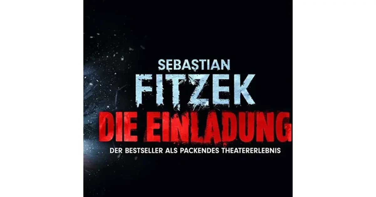 Sebastian Fitzek - Die Einladung event image