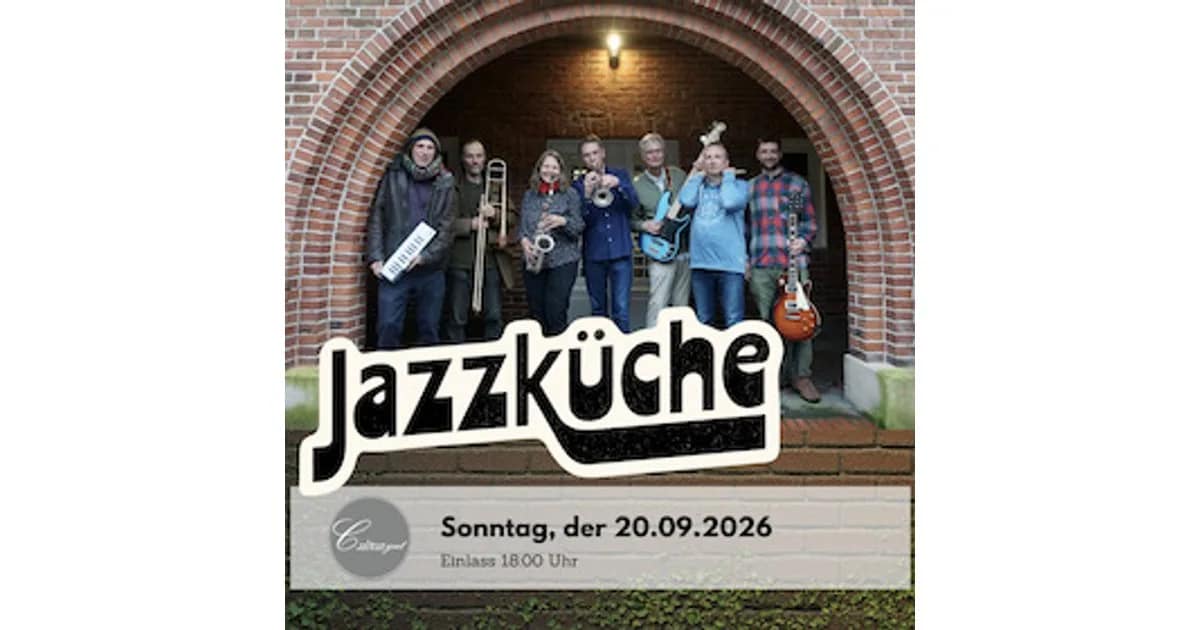 JAZZKÜCHE - ist eine Kombination von Bläsern und Rhythmus. event image