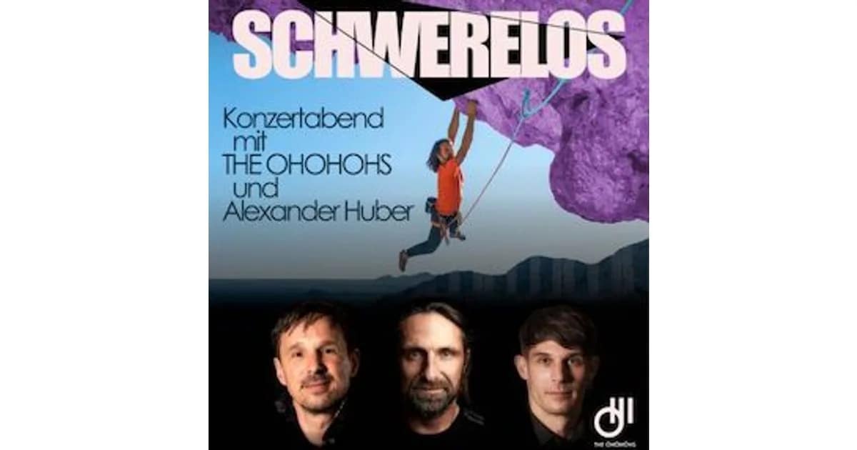 Alexander Huber & The OHOHOHS - Schwerelos event image