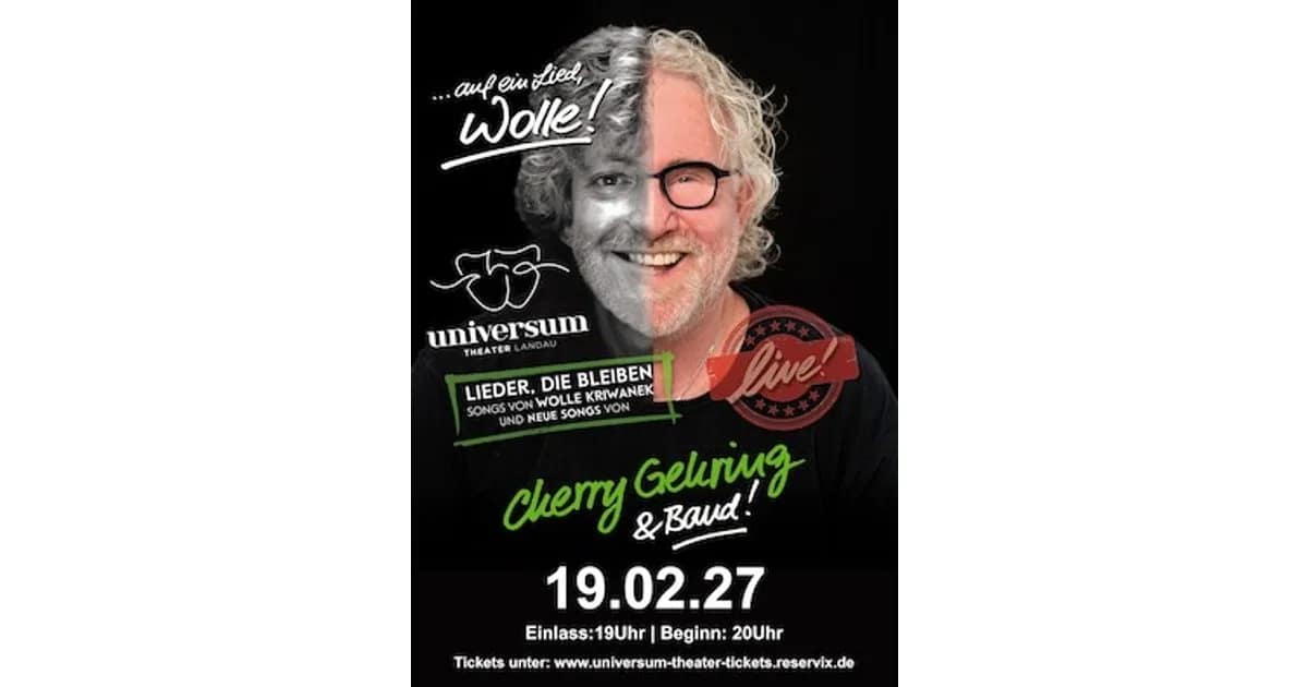 KONZERT - Cherry Gehring & Band - Auf ein Lied, Wolle event image