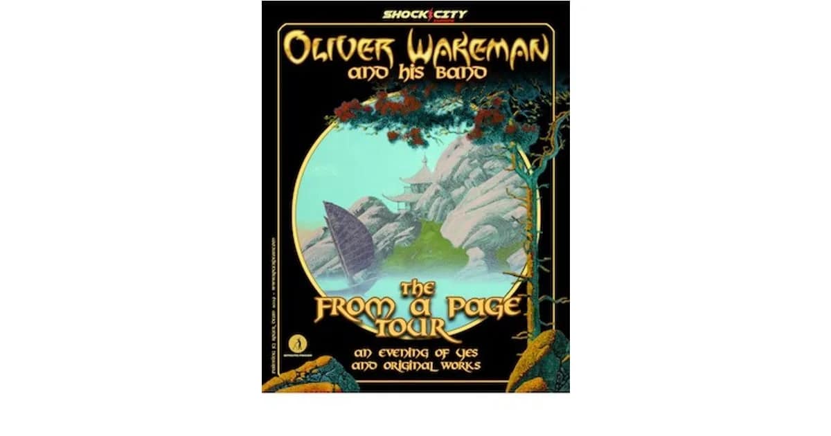 Oliver Wakeman - the from a page tour event image