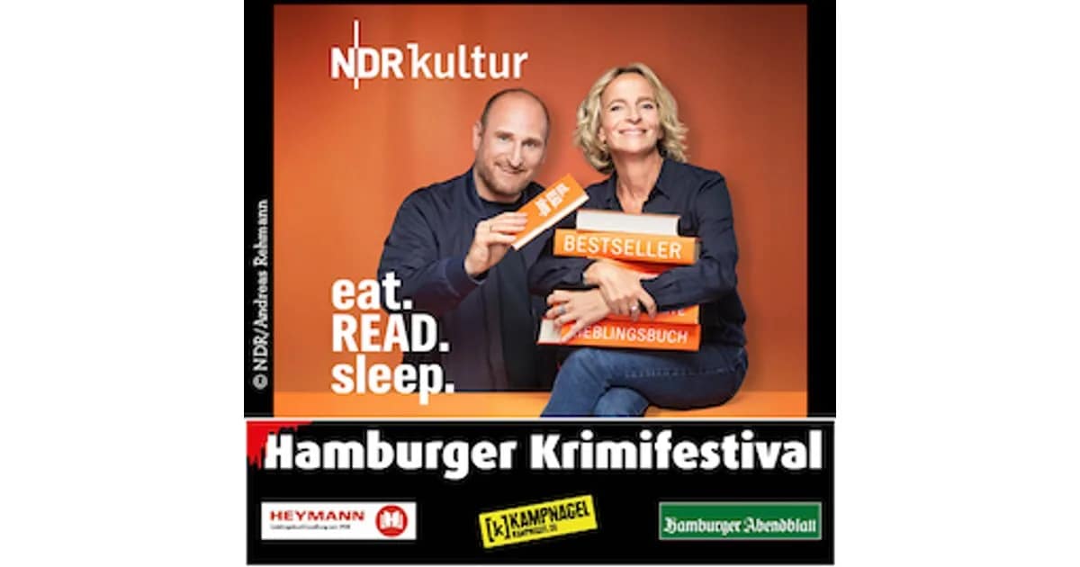 19. Hamburger Krimifestival - eat.READ.sleep. event image