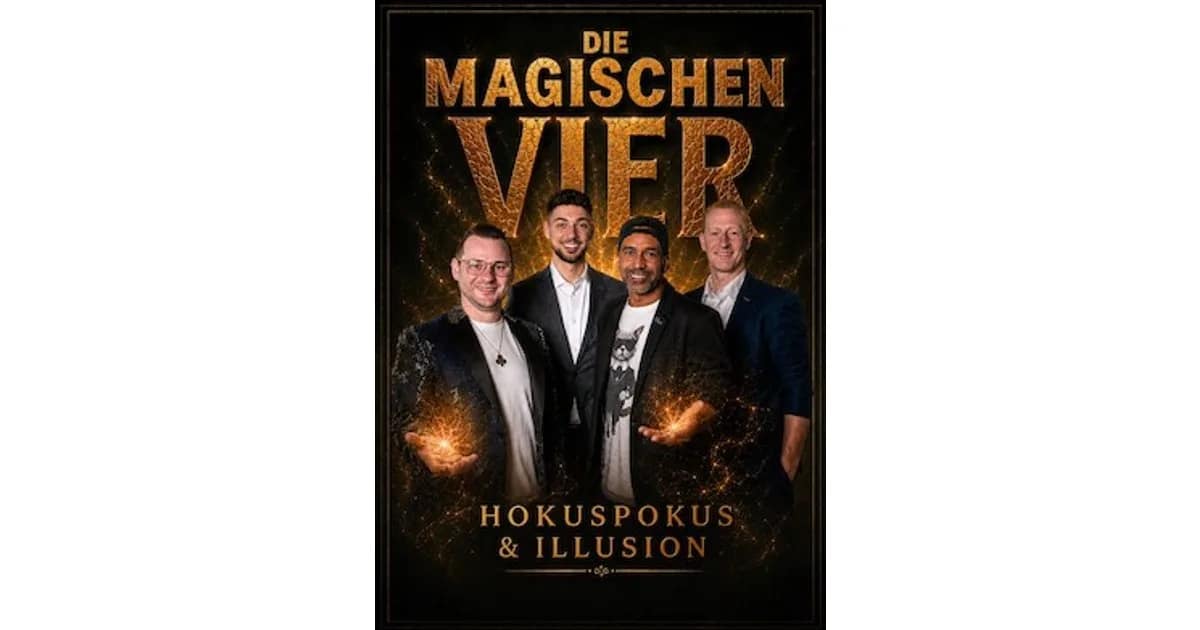 Die magischen 4 - Vier Künstler, ein magischer Abend event image