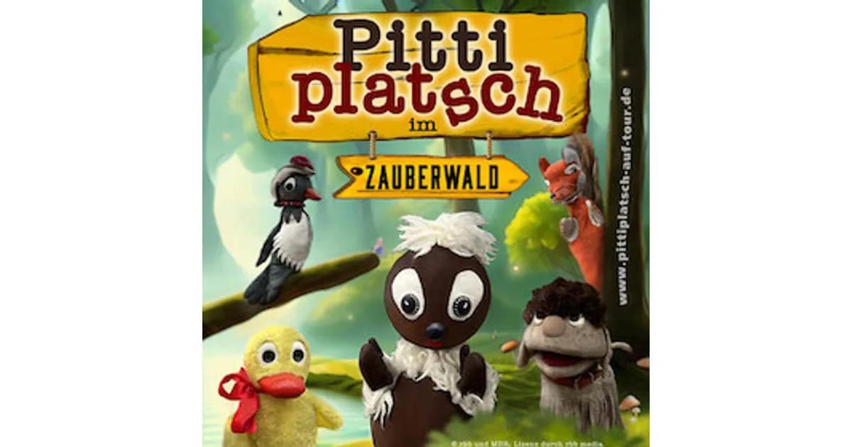 Pittiplatsch im Zauberwald - Familientheater event image