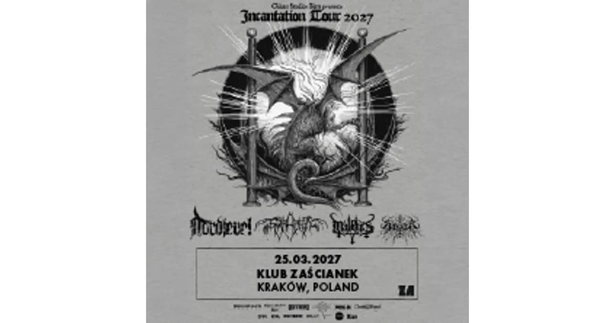 Nordjevel, Svarttjern, Malphas, Unviar “Incantation Tour 2027 event image