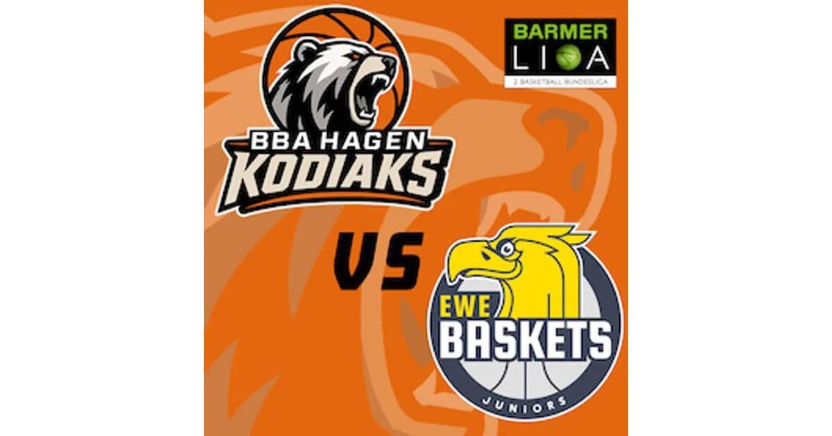 2026/2027 | 2. Bundesliga ProB - BBA Kodiaks Hagen - Baskets Juniors TSG Westerstede event image