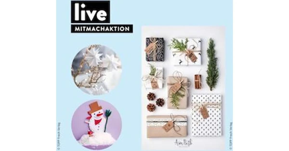MITMACHAKTION: Weihnachtsbasteln - Kleine Hände, große Weihnachtsfreude! event image