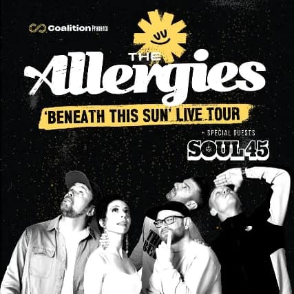 The Allergies - 'beneath This Sun' Live Tour event image
