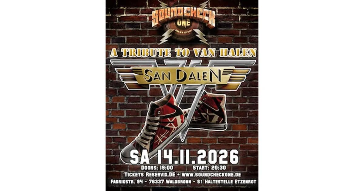 San Dalen – A Tribute to Van Halen event image