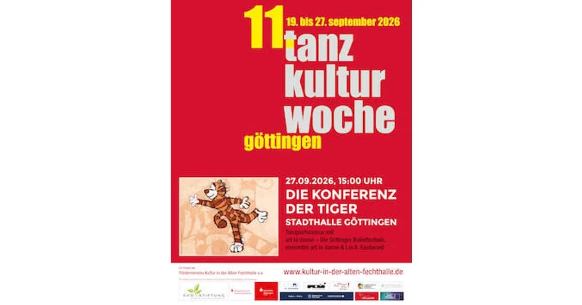 11. Tanz-Kultur-Woche 2026 - Die Konferenz der Tiger event image