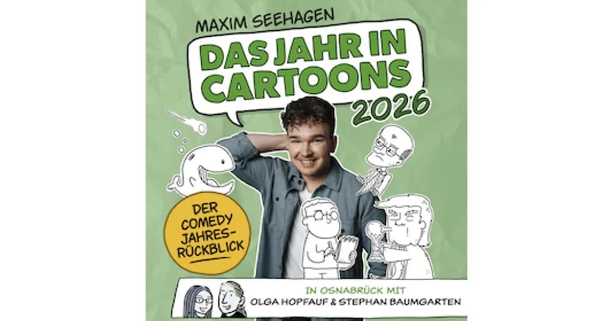 Maxim Seehagen: Das Jahr in Cartoons 2026 event image